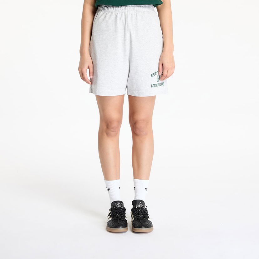 Kratke hlače Sporty & Rich Sporty & Rich Varsity Crest Gym Shorts Siva | SH039606218GY03