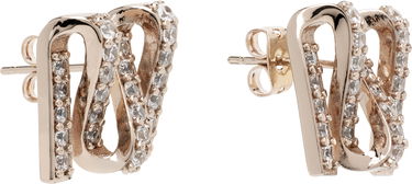 Uhani Max Mara Max Mara M Diamond Earrings Kovinski | 2524756091600, 1
