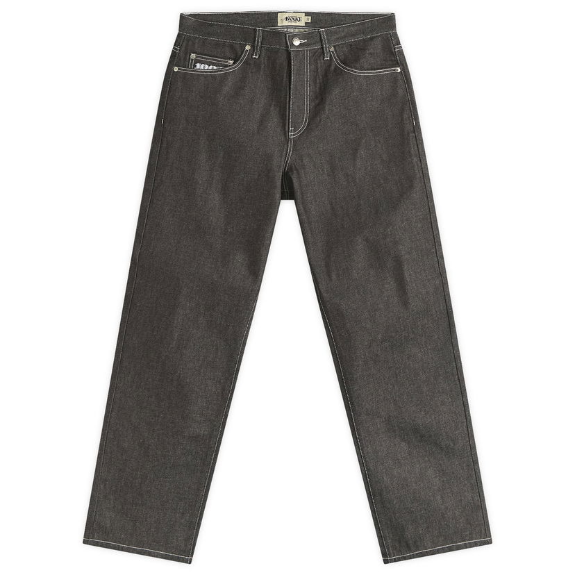 Kavbojke Awake NY Awake NY Logo Denim Jeans 32 Črna | AWK-SP25-PA002-BLK