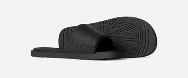 Superge in čevlji UGG Seaside II Leather Slides Črna | 1166593-BLK, 2