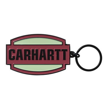 Obeski za ključe Carhartt WIP Press Script Keychain Rdeča | I033868_1, 0