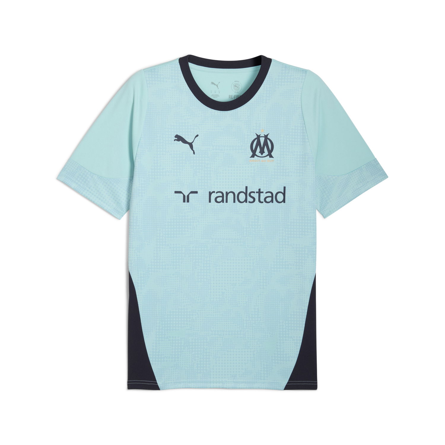 Dres Puma Olympique de Marseille Training T-Shirt Turkizna | 781531_21, 0