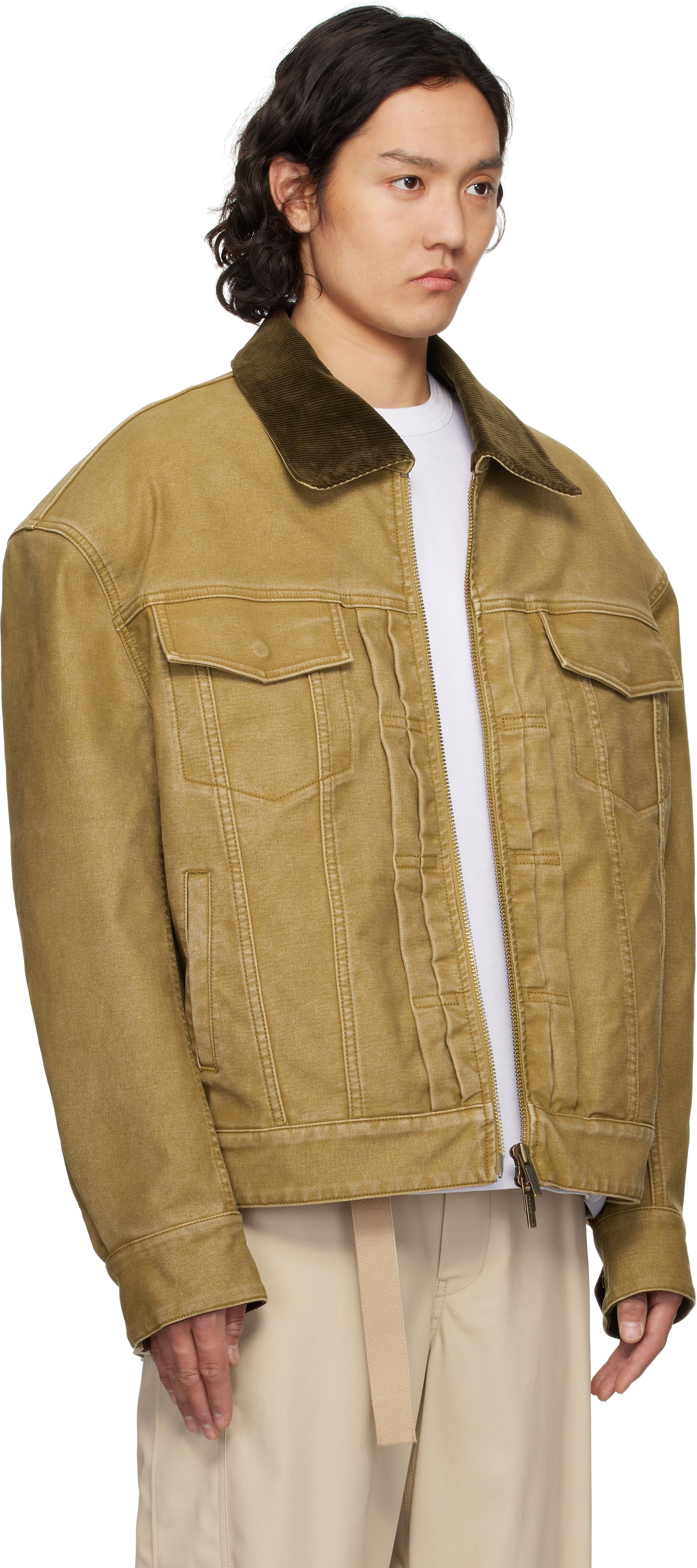 Jakna Feng Chen Wang Feng Chen Wang Washed Canvas Workwear Jacket Rumena | FUS19JK11, 1