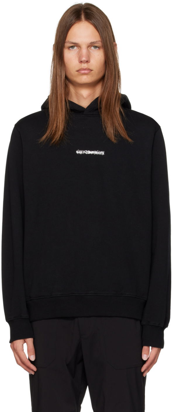 Pulover Han Kjøbenhavn Artwork Hoodie Črna | M-132949