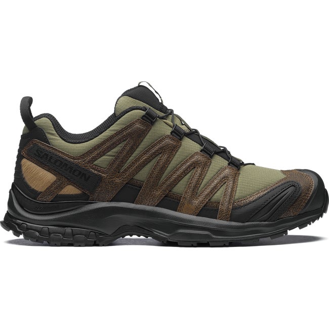 Superge in čevlji Salomon Xa Pro 3D Distressed Leather Zelena | L47797400, 0