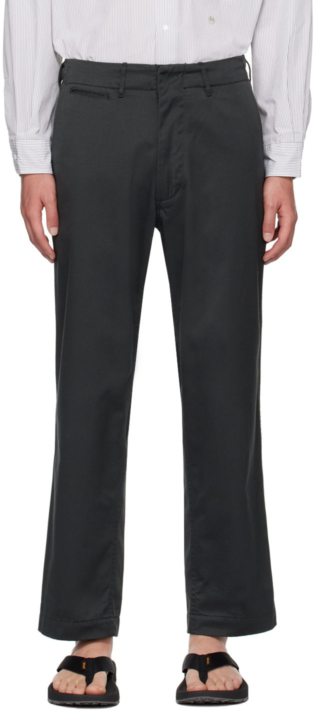 Hlače NANAMICA Wide Trousers Črna | SUCS401U