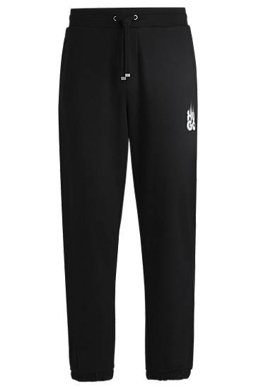 Trenirka BOSS HUGO Tracksuit Bottoms with Smoke Logo Črna | 50530435
