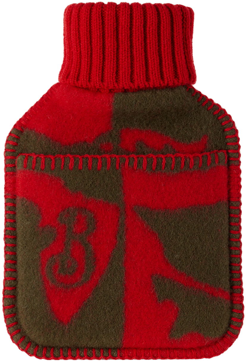 Modni dodatki Burberry Burberry Wool Hot Water Bottle Rdeča | 8093961