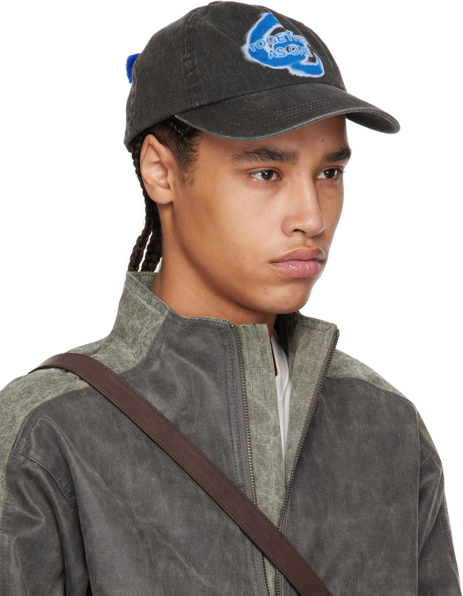 Kapa ADER ERROR ADER error 'Together As One' Baseball Cap Črna | BO01SSHW0215BK, 1