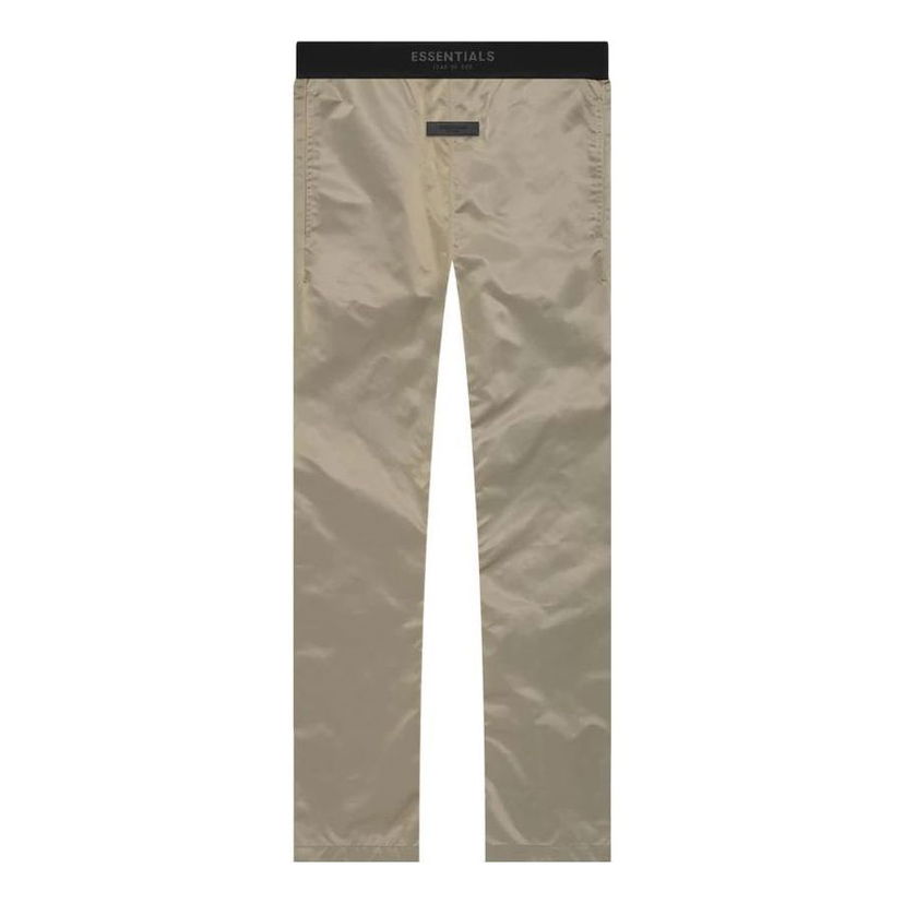 Hlače Fear of God Essentials Relaxed Trousers Bež | FOG-SS22-037