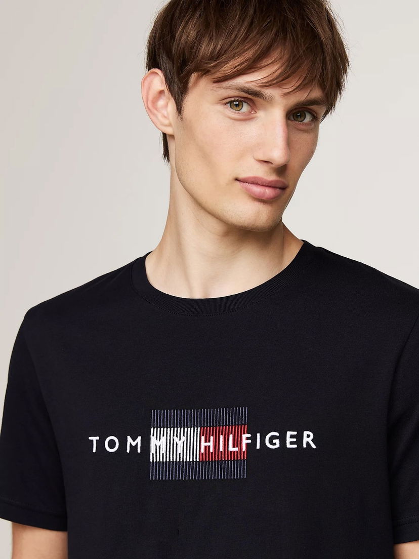 Majica Tommy Hilfiger S/S T-Shirt Črna | MW0MW36455DW5