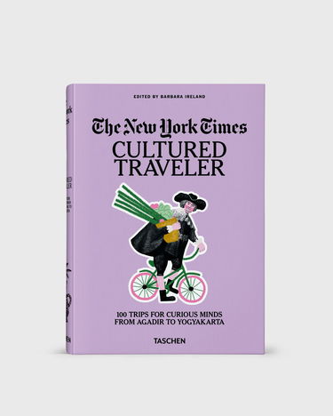 Knjige in revije TASCHEN New York Times Cultured Traveler Book Lila | 978-3-8365-7173-9, 0
