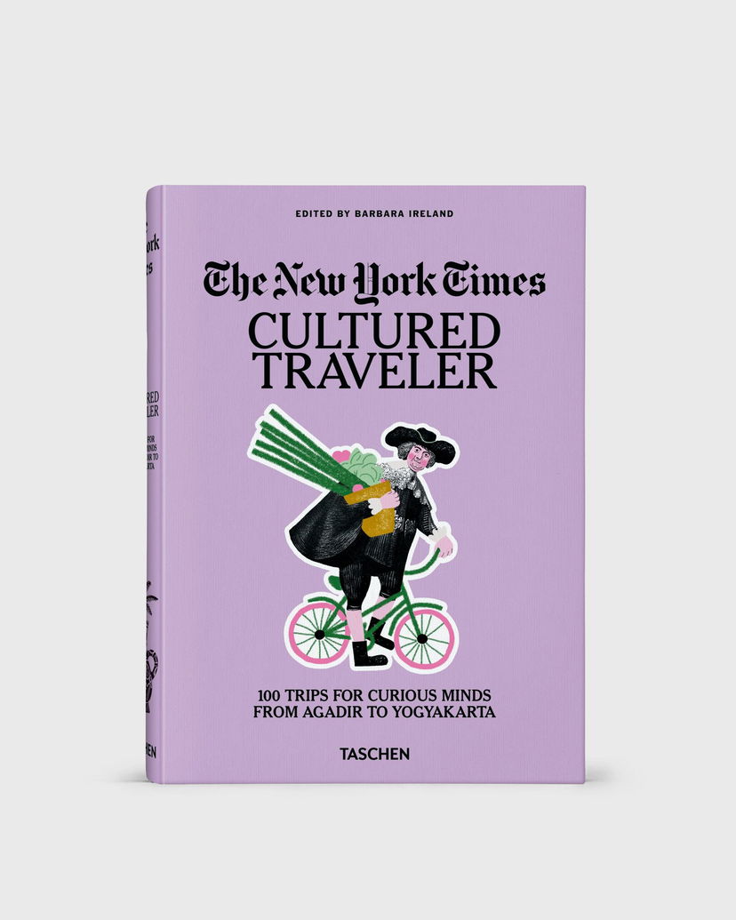 Knjige in revije TASCHEN New York Times Cultured Traveler Book Lila | 978-3-8365-7173-9