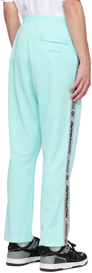 Trenirka AAPE by A Bathing Ape AAPE by A Bathing Ape Stripe Sweatpants Turkizna | AAPPTMA672XXMBLR, 2