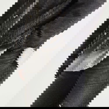 Kavbojke Junya Watanabe Junya Watanabe MAN Garment Treated Jeans Črna | WP-P912-100-1, 5