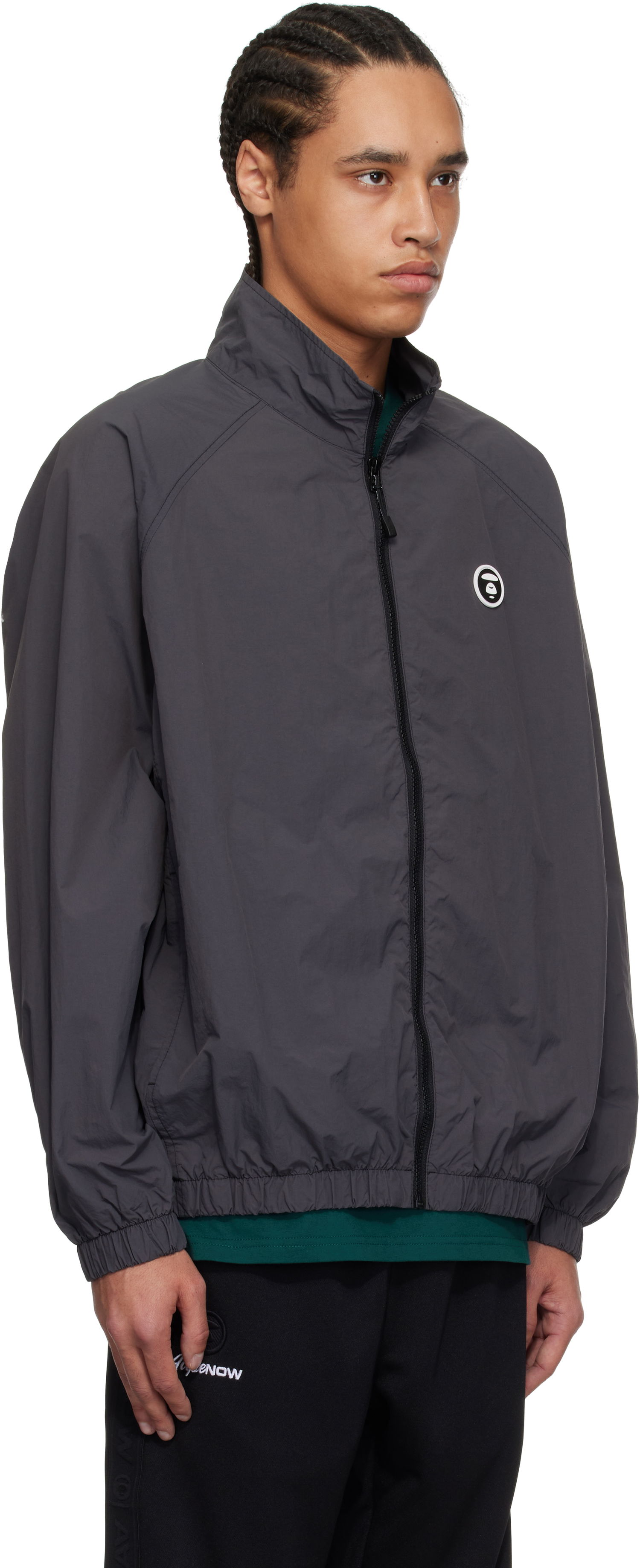 Vetrovka AAPE by A Bathing Ape AAPE by A Bathing Ape 'AAPE Now' Lightweight Jacket Siva | AAPLJM7703XXNBKL, 1