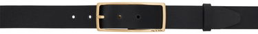 Pasovi rag & bone Rebound Leather Belt Črna | WJW19H1016LU16, 0