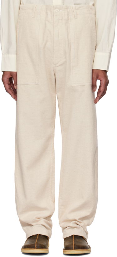 Hlače Engineered Garments Engineered Garments Fatigue Trousers Bež | 25S1F004, 0