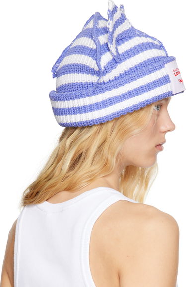 Beanie Charles Jeffrey Loverboy Charles Jeffrey LOVERBOY Chunky Ears Knit Beanie Modra | 54131401, 2