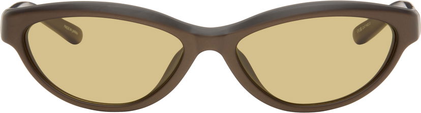 Sončna očala Jacquemus Jacquemus 'The Curvo' Sunglasses Rjava | JAC134C4SUN