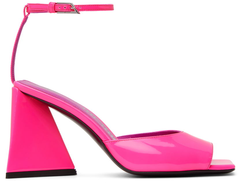 Modni dodatki The Attico Attico Piper Heeled Sandals Roza | 231WS599 E056
