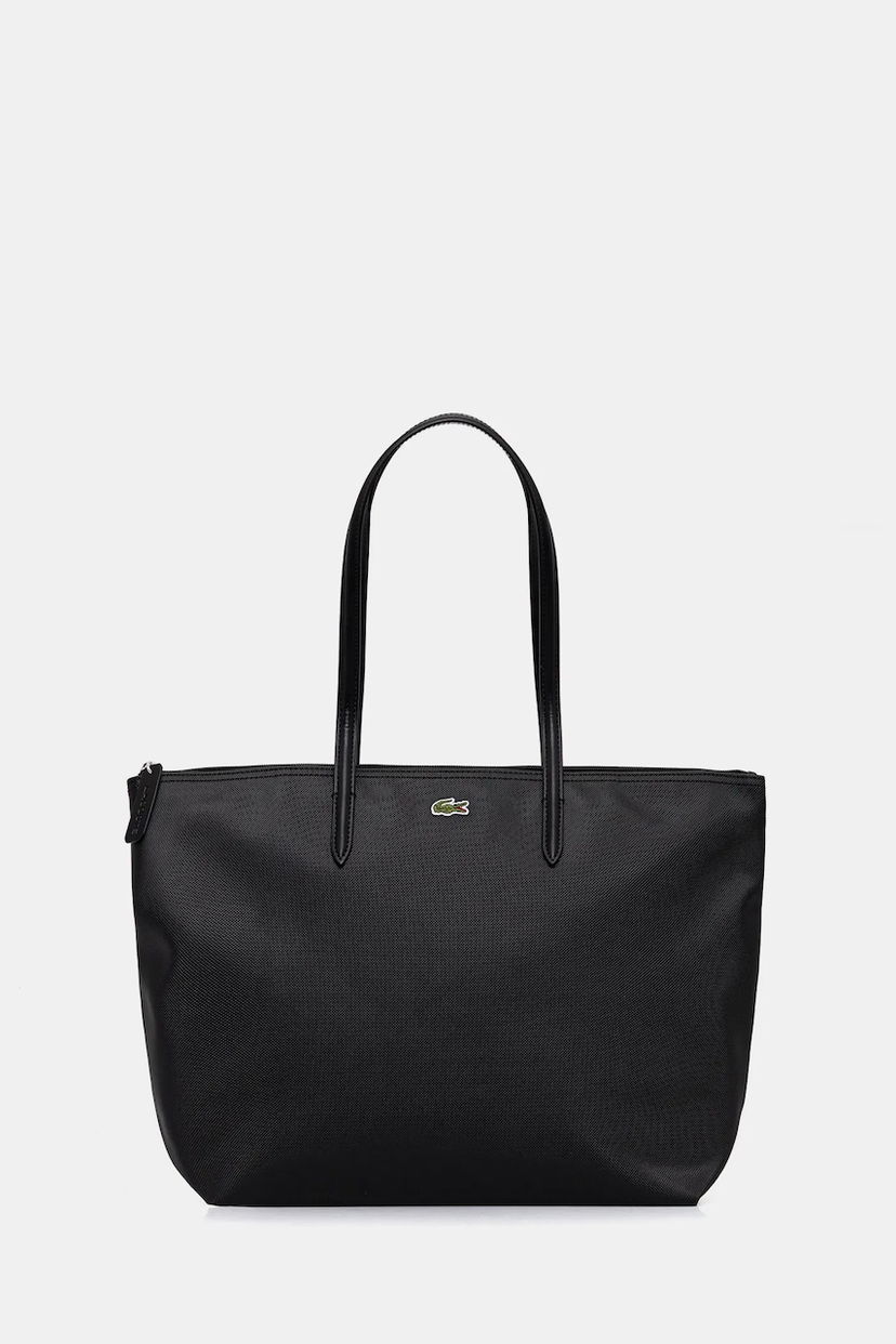 Tote bag Lacoste Lacoste Tote Bag Črna | NF1888PK