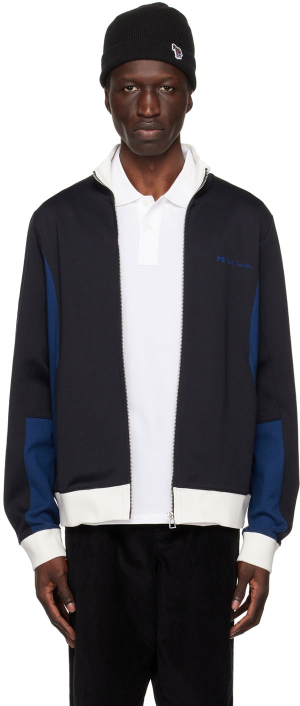 Jakna Paul Smith PS Paul Smith Paneled Track Jacket Mornarica | M2R-952X-K21182-78