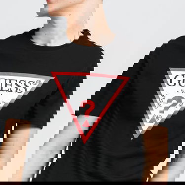 Majica GUESS Triangle Logo Tee Črna | M1RI71I3Z11-JBLK, 2