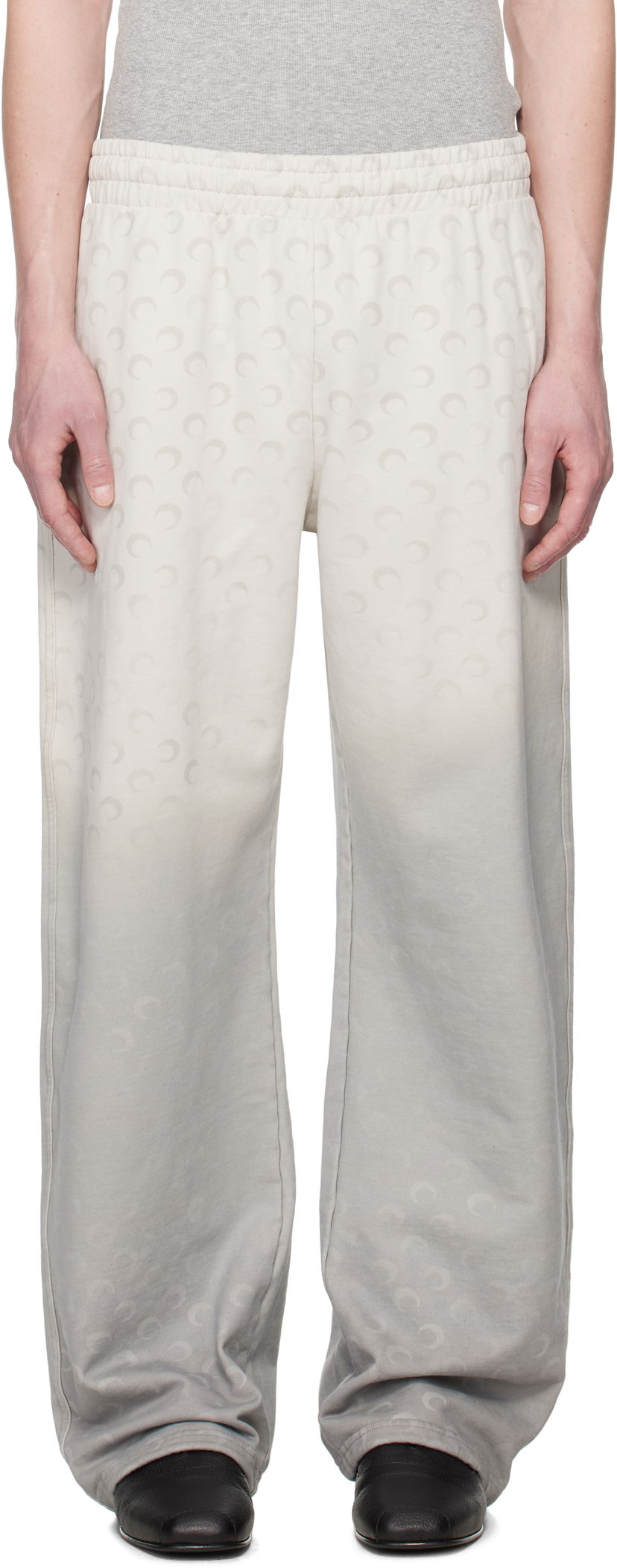 Trenirka Marine Serre Marine Serre Moon Faded Sweatpants Siva | UPA052A CJER0073