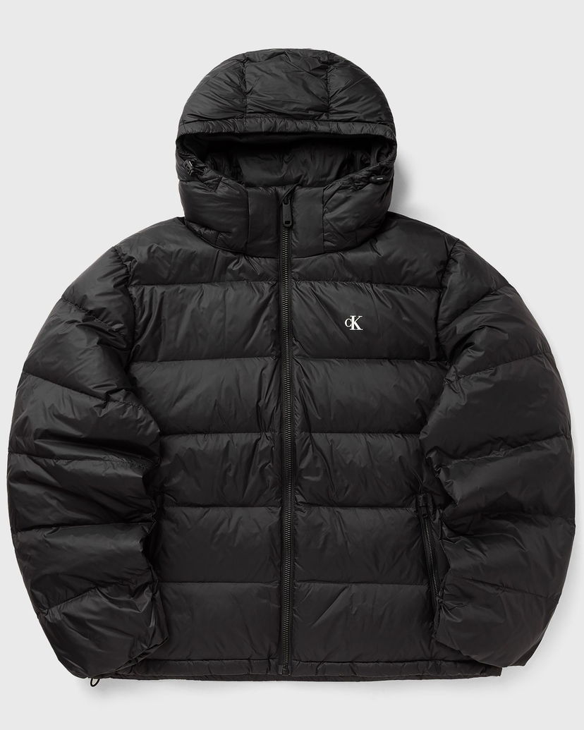 Puhovka CALVIN KLEIN Calvin Klein Zip-Off Hood Down Puffer Jacket Črna | LV04RC518GUB1