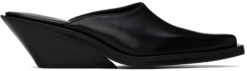Oblačila Ann Demeulemeester Ann Demeulemeester Xina Wedge Mules Črna | 2401-W-F15-LT046-099, 0