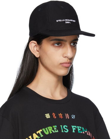 Kapa Stella McCartney Cap Črna | 570194WP0023, 1