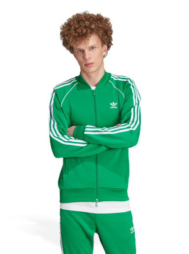 Jakna adidas Originals Adicolor Classics SST Track Jacket Zelena | IK3514
