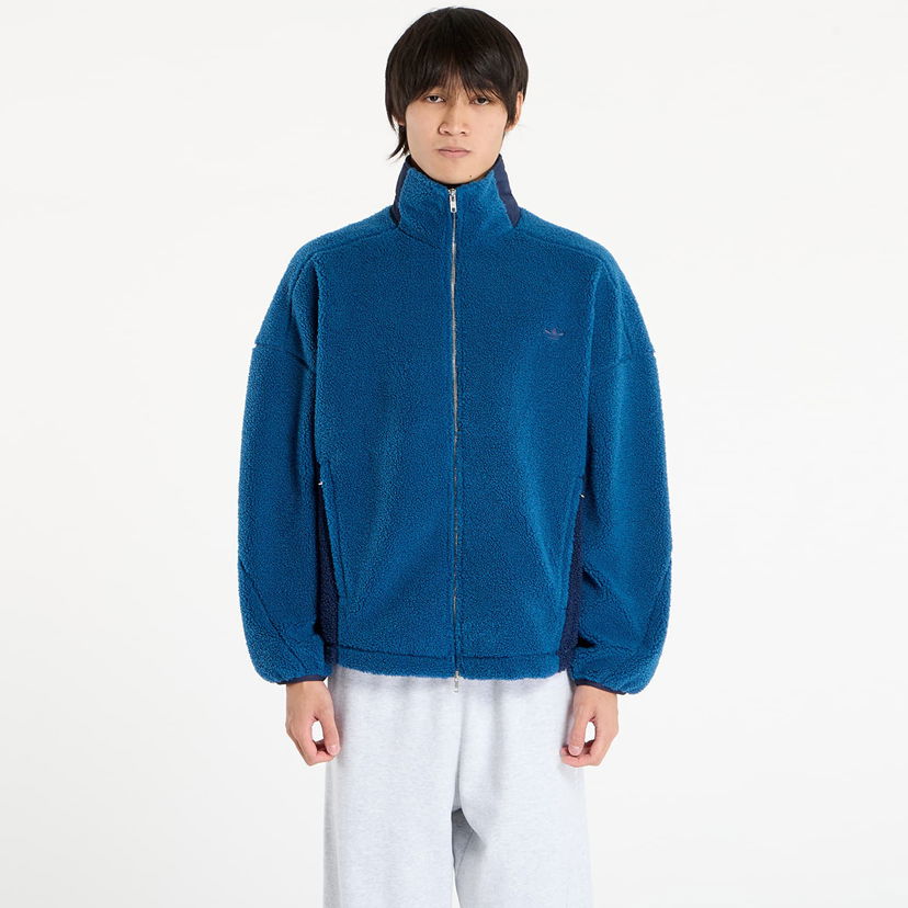 Jakna adidas Originals Adams Blvd Fleece Jacket Modra | JX6148