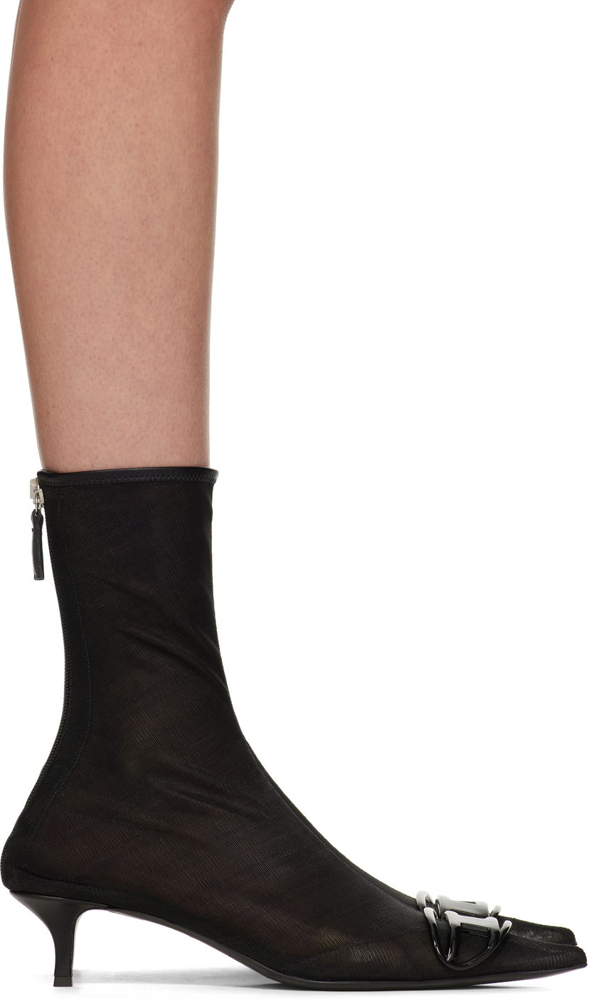 Superge in čevlji Diesel D-Venus Kittie Bt Ankle Boots Črna | Y03409 P3426