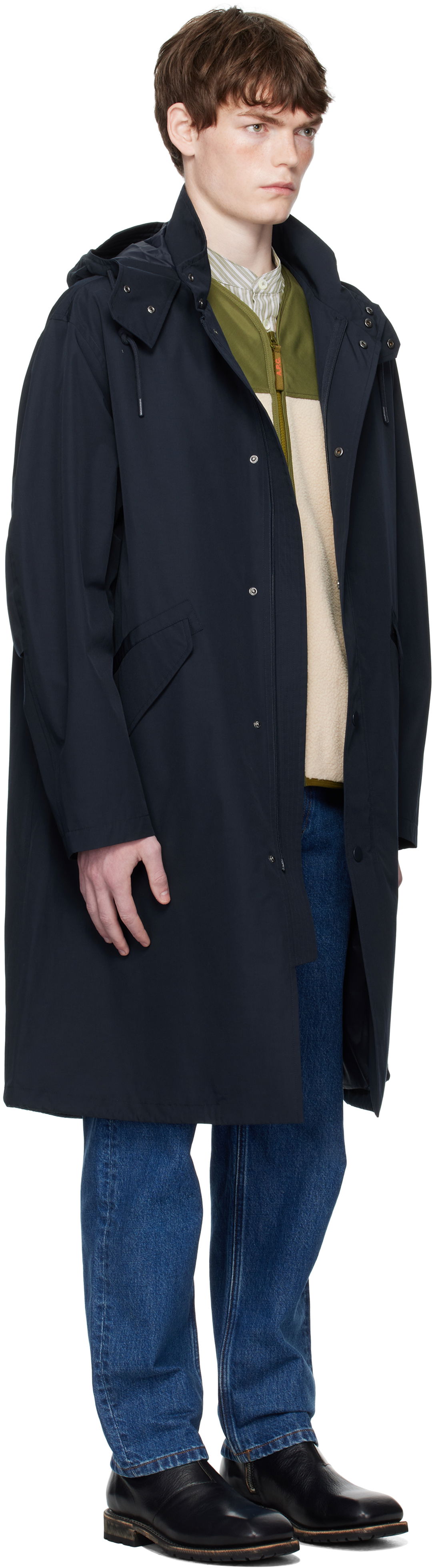 Parka A.P.C. A.P.C. Antonin Parka Mornarica | PSAJB-M30202, 1
