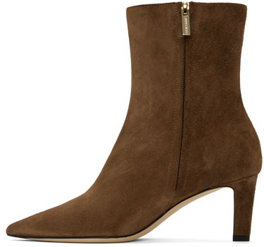 Oblačila Jimmy Choo Jimmy Choo Alizze 65 Suede Ankle Boots Rjava | ALIZZE AB 65 SVV, 2