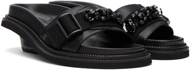 Modni dodatki Simone Rocha Simone Rocha Embellished Slides Črna | LH11B 0766, 3