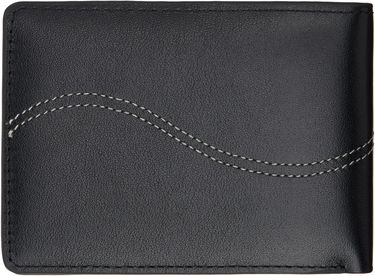 Denarnica Dime Cursive Leather Bifold Wallet Črna | DIMEHO2431BLK, 1