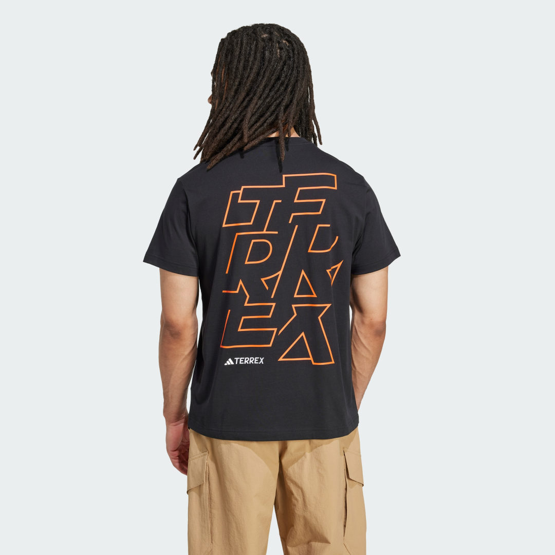 Majica adidas Performance Terrex Signature Graphic Tee Črna | JM6401, 0