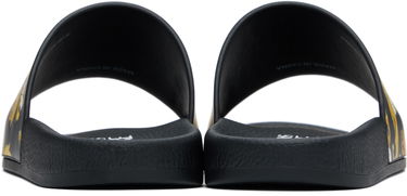 Superge in čevlji Versace Versace Jeans Couture Outline Barocco Pool Slides Bela | E78YA3SQ4_EZS365, 4