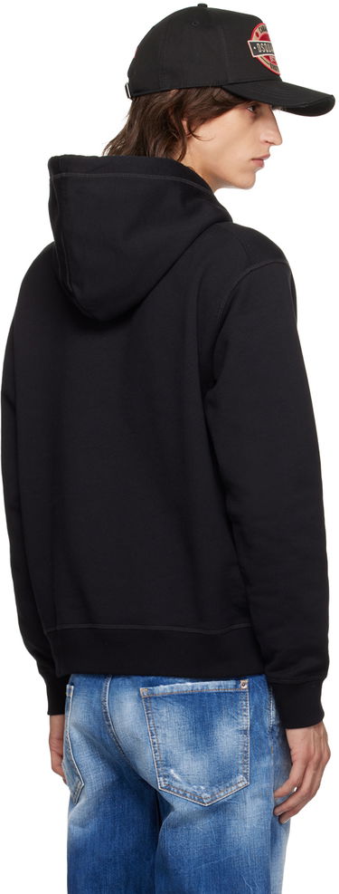 Pulover DSQUARED2 Dsquared2 'Cherry Boy' Hoodie Črna | S71GU0670_S25551, 2