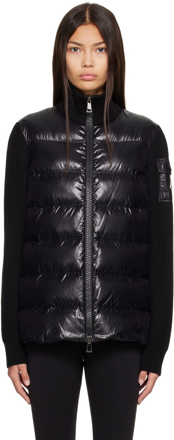 Puhovka Moncler Quilted Down Črna | H20939B00026M1131
