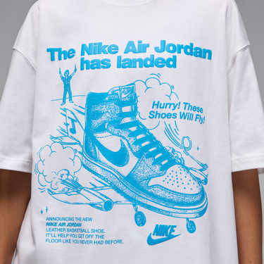Majica Jordan Jordan Graphic Print T-Shirt (Plus Size) Bela | HJ0136-100, 2
