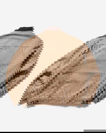 Jakna Carhartt WIP Corduroy Collar Denim Jacket Bež | I0343152N24O, 4