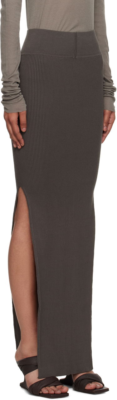 Krila Rick Owens Rick Owens Concordians Sacriskirt Midi Skirt Siva | RP02E4619 RIBVI, 1
