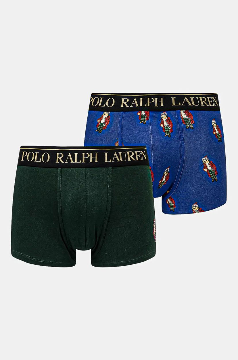 Boksarice Polo by Ralph Lauren Two Pack Bear Print Boxers Večbarvna | 714843425