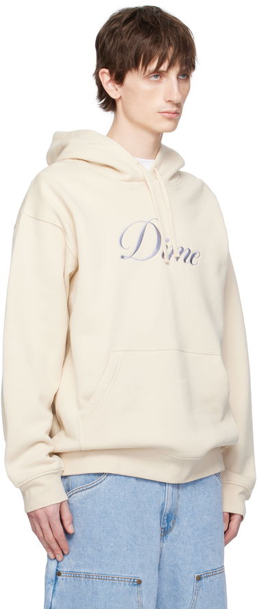 Pulover Dime Dime Cursive Logo Hoodie Bež | DIMESP2544FOG, 1