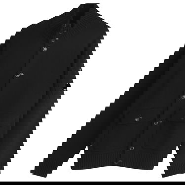 Pleteni pulover C.P. Company C.P. Company Compact Cotton Lens Knit Cardigan, Size Large Črna | 18CMKN078A-110058A-999, 0