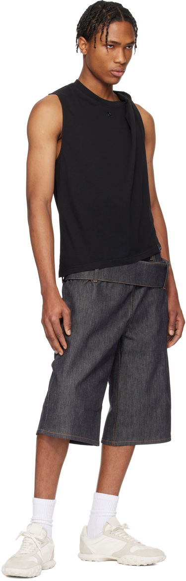 Majica brez rokavov Courrèges Courrèges Twist Tank Top Črna | 125JDE119JS0107, 3